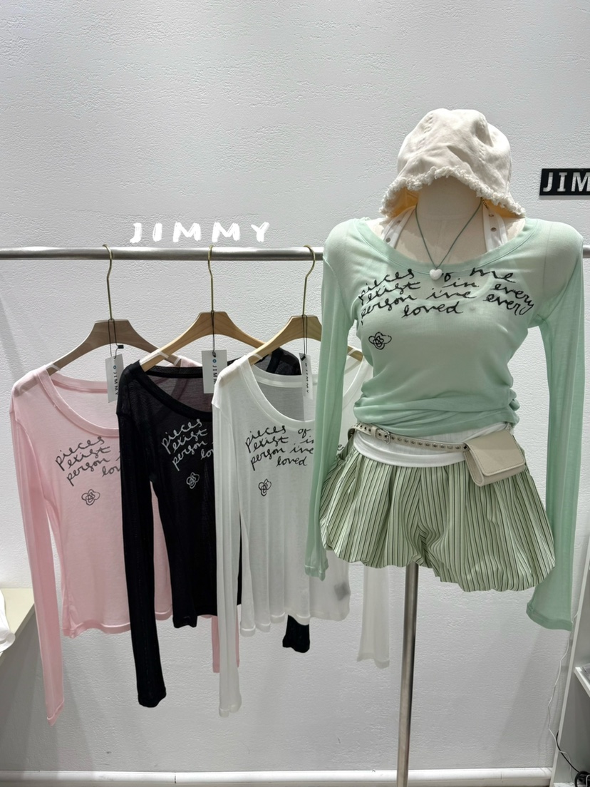 JIMMY韓國直郵女士新品推薦休閑時尚26春夏人氣吊帶背心鏤空JIMMY/REMAKE吊帶/背心