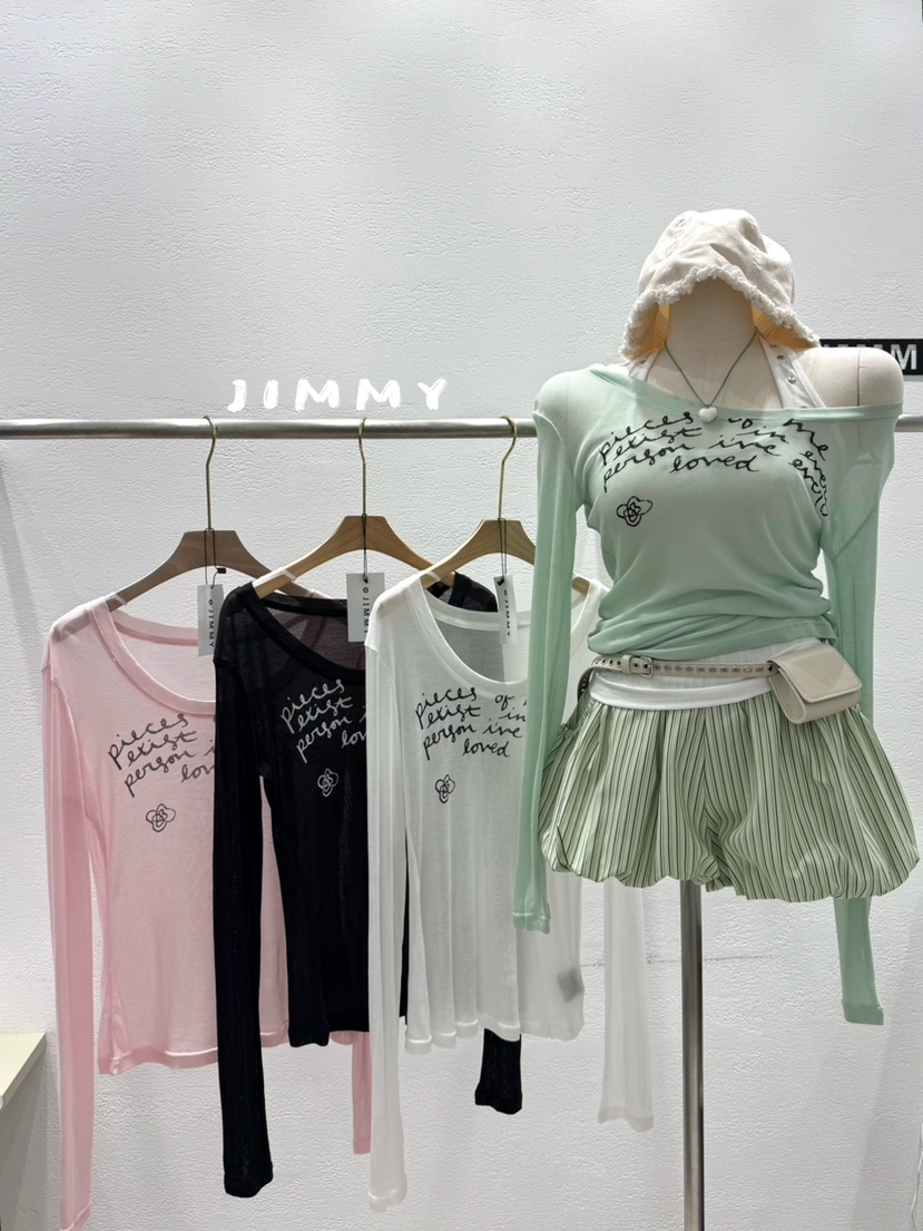 JIMMY韓國直郵女士新品推薦休閑時尚26春夏人氣吊帶背心鏤空JIMMY/REMAKE吊帶/背心