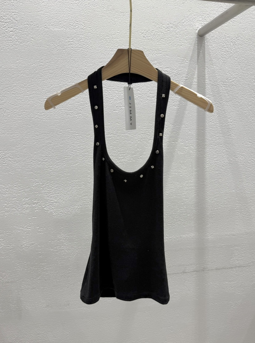 JIMMY韓國直郵女士新品推薦休閑時尚26春夏人氣吊帶背心鏤空JIMMY/REMAKE吊帶/背心圖色2