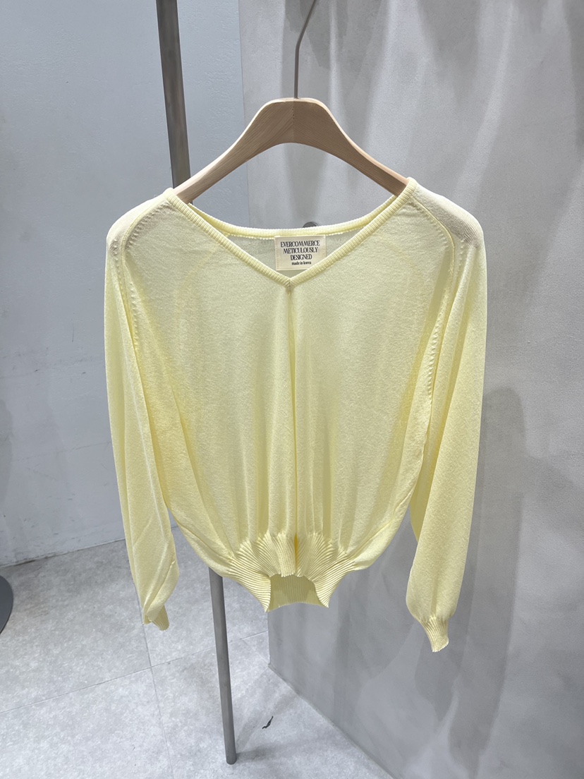 EVERCOMMERCE METICULOUSLY DESIGNED韓國直郵女裝新款熱賣針織衫EVERCOMMERCE METICULOUSLY DESIGNED針織衫圖色5