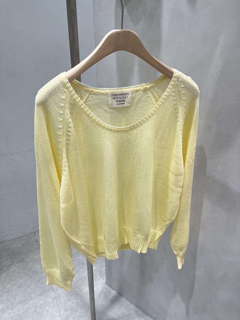 EVERCOMMERCE METICULOUSLY DESIGNED韓國直郵女裝新品職業針織衫EVERCOMMERCE METICULOUSLY DESIGNED針織衫圖色1