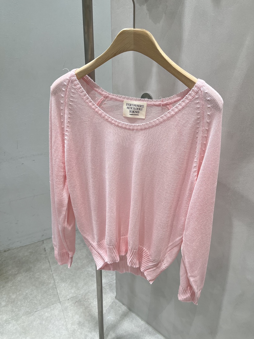 EVERCOMMERCE METICULOUSLY DESIGNED韓國直郵女裝新品職業針織衫EVERCOMMERCE METICULOUSLY DESIGNED針織衫圖色2