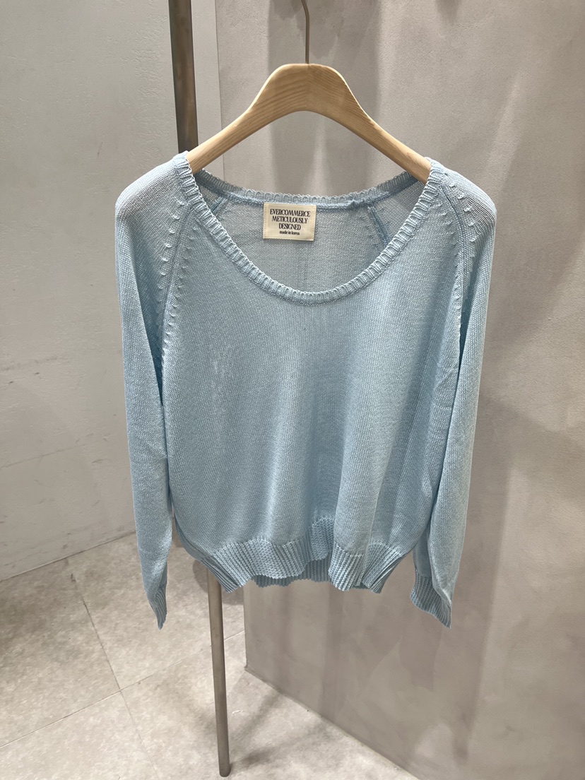 EVERCOMMERCE METICULOUSLY DESIGNED韓國直郵女裝新品職業針織衫EVERCOMMERCE METICULOUSLY DESIGNED針織衫圖色3