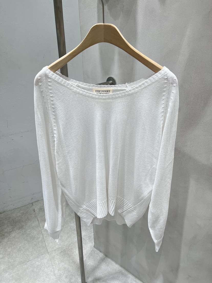 EVERCOMMERCE METICULOUSLY DESIGNED韓國直郵女裝新品職業針織衫EVERCOMMERCE METICULOUSLY DESIGNED針織衫圖色4