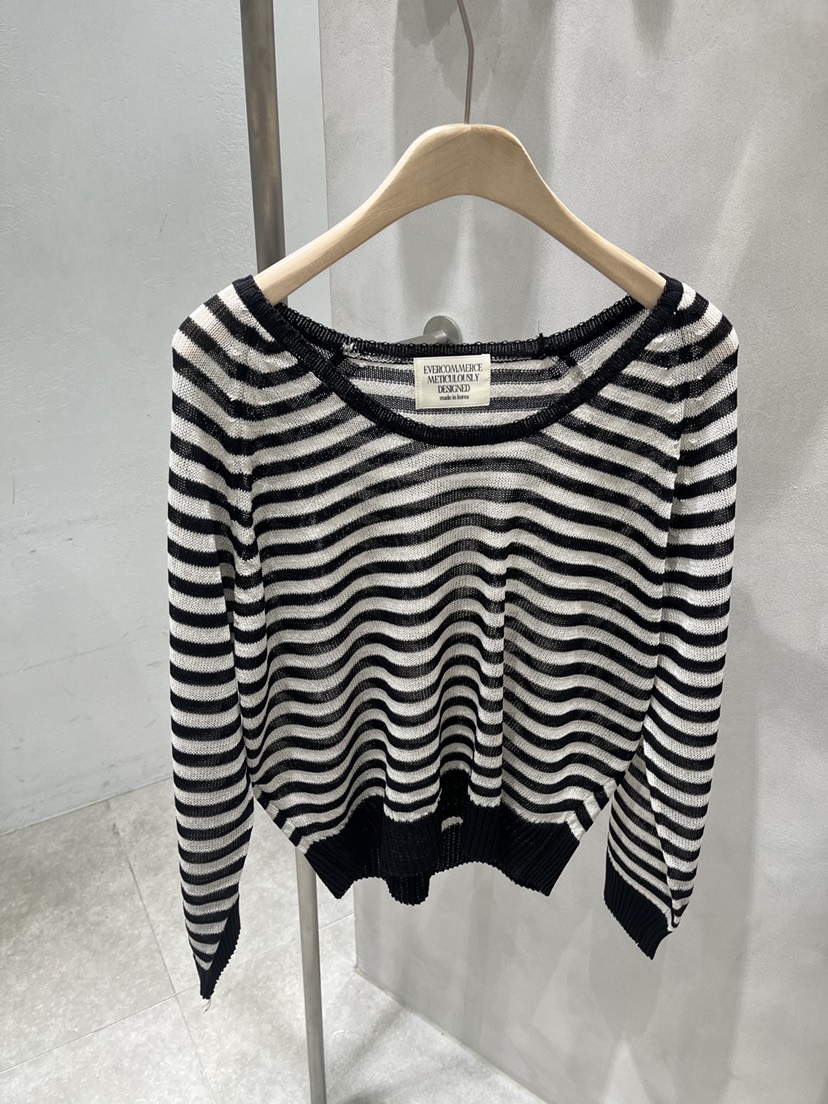 EVERCOMMERCE METICULOUSLY DESIGNED韓國直郵女裝新品職業針織衫EVERCOMMERCE METICULOUSLY DESIGNED針織衫圖色7