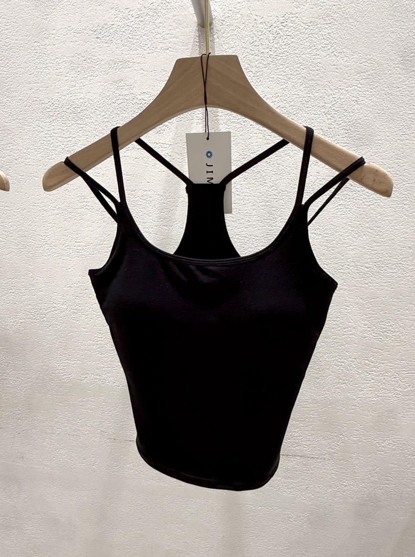 JIMMY韓國直郵女裝新款時尚26春夏推薦人氣熱賣吊帶背心條紋JIMMY/REMAKE吊帶/背心圖色1