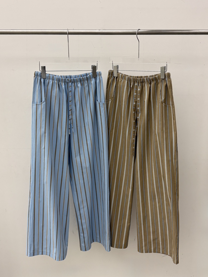 OURS韓國東大門直郵女士新品推薦熱賣職業休閑休閑褲條紋OURS休閑褲