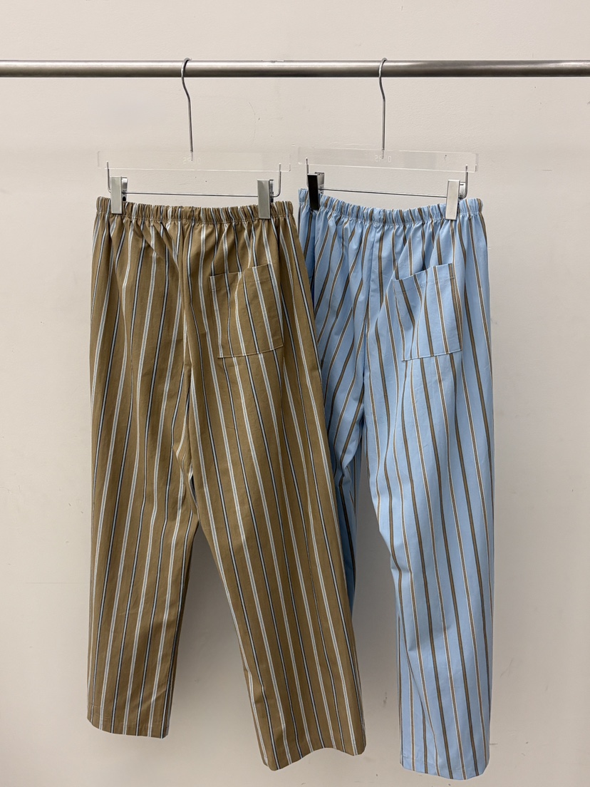 OURS韓國東大門直郵女士新品推薦熱賣職業休閑休閑褲條紋OURS休閑褲