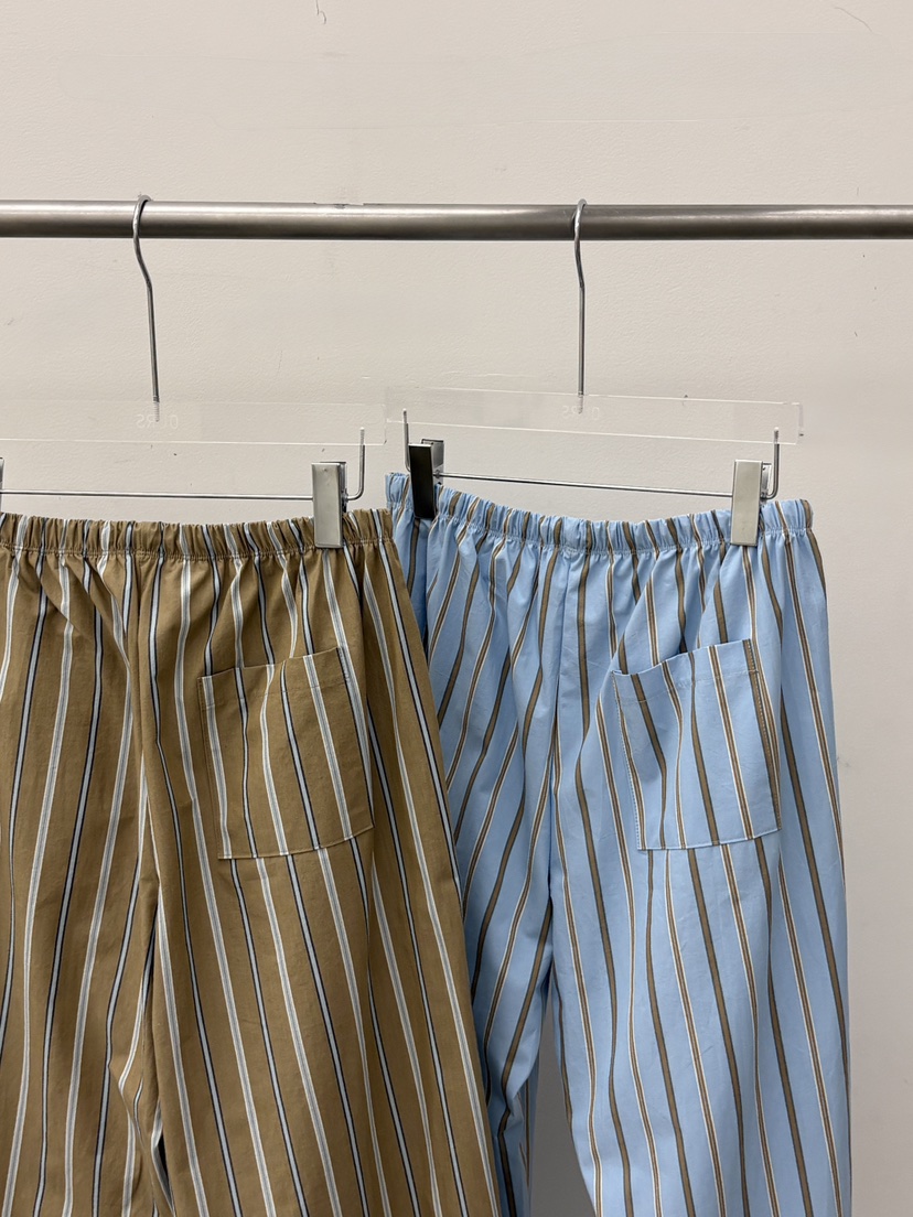 OURS韓國東大門直郵女士新品推薦熱賣職業休閑休閑褲條紋OURS休閑褲