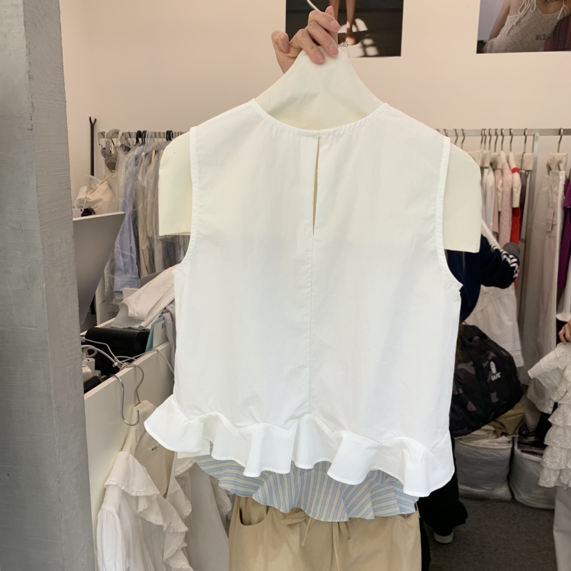 MAG韓國直郵女士新品人氣推薦職業時尚休閑26春夏襯衫蕾絲衫MAG襯衫/蕾絲衫