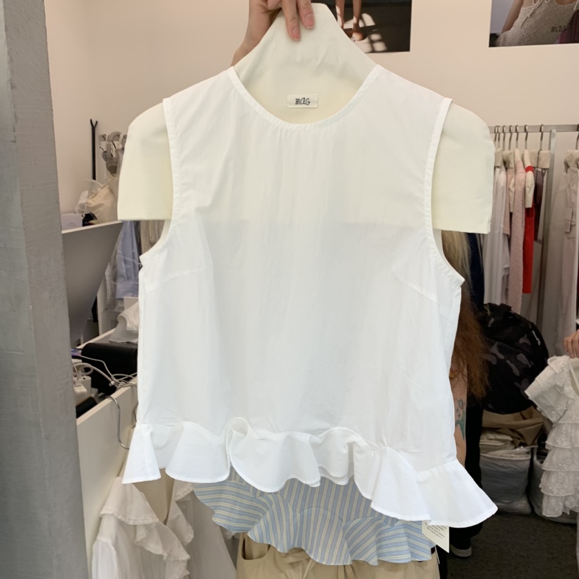 MAG韓國直郵女士新品人氣推薦職業時尚休閑26春夏襯衫蕾絲衫MAG襯衫/蕾絲衫圖色2