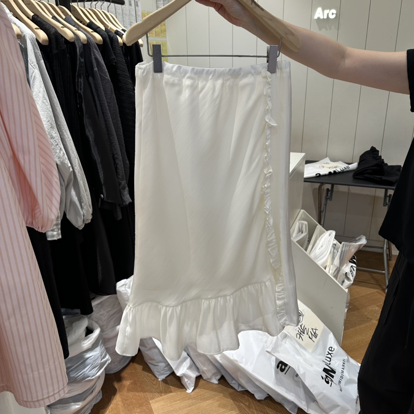 ARC韓國東大門直郵女士新品休閑人氣熱賣時尚半身裙中短裙ARC EN CIEL半身裙/中短裙