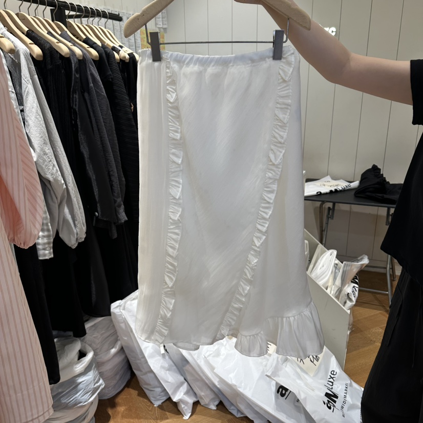 ARC韓國東大門直郵女士新品休閑人氣熱賣時尚半身裙中短裙ARC EN CIEL半身裙/中短裙圖色1