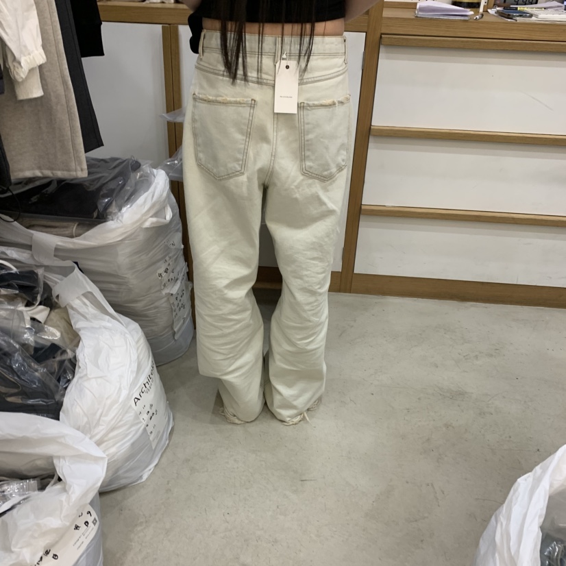 ARCHITEKT韓國直郵實拍女裝新款職業推薦熱賣休閑人氣牛仔褲ARCHITEKT牛仔褲
