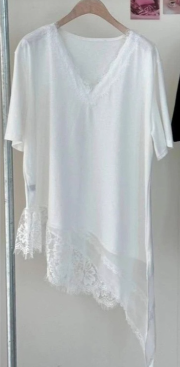 HOT PLACE/DREAM GIRIS/HOT ISSUE韓國東大門代購女士新款時尚T恤蕾絲HOT PLACE/DREAM GIRIS/HOT ISSUET恤圖色1