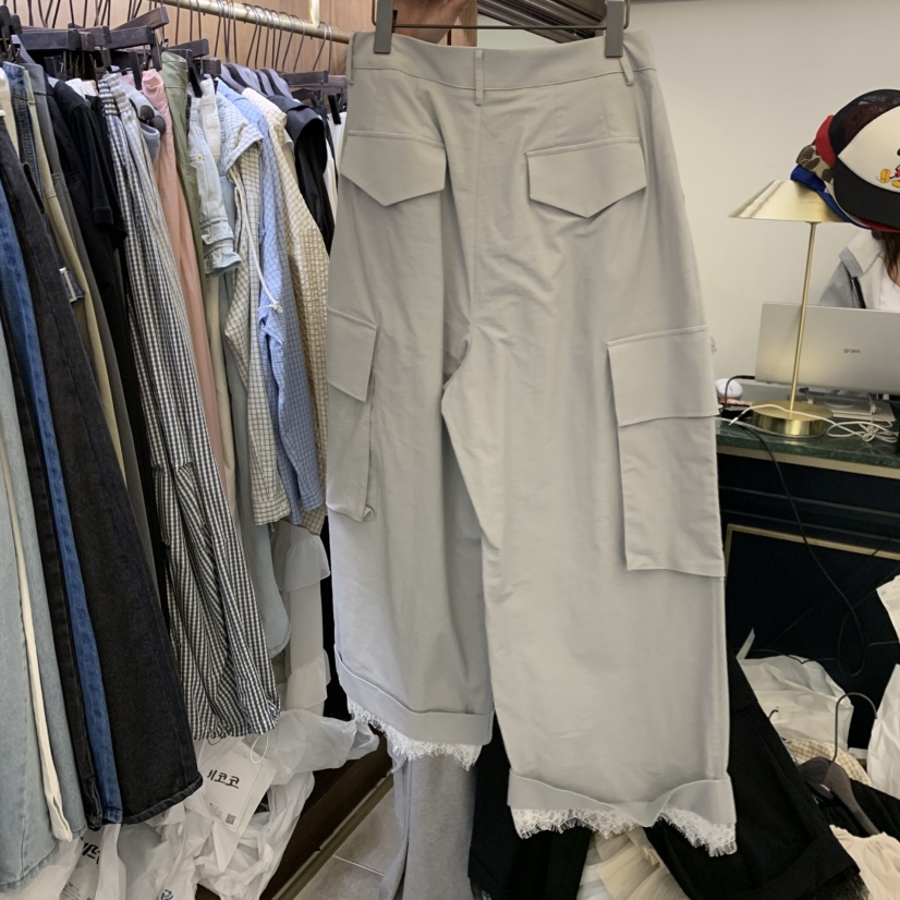 VIRKIN韓國直郵女士新款26春夏休閑職業時尚推薦人氣休閑褲VIRKIN休閑褲