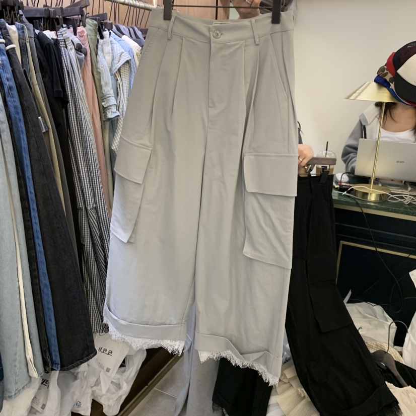 VIRKIN韓國直郵女士新款26春夏休閑職業時尚推薦人氣休閑褲VIRKIN休閑褲圖色4