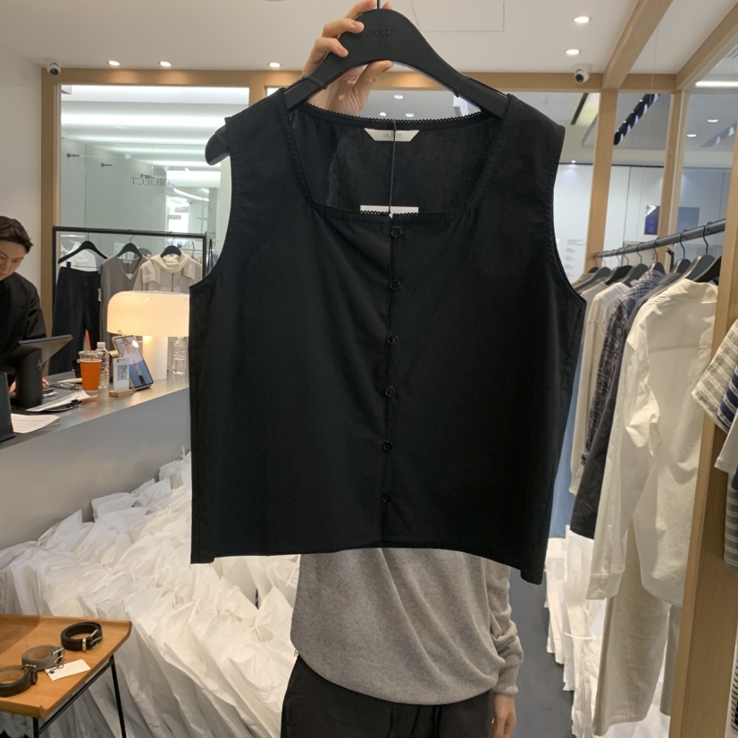 OBJECT韓國東大門直郵女士新款休閑26春夏人氣熱賣吊帶背心OBJECT吊帶/背心圖色2
