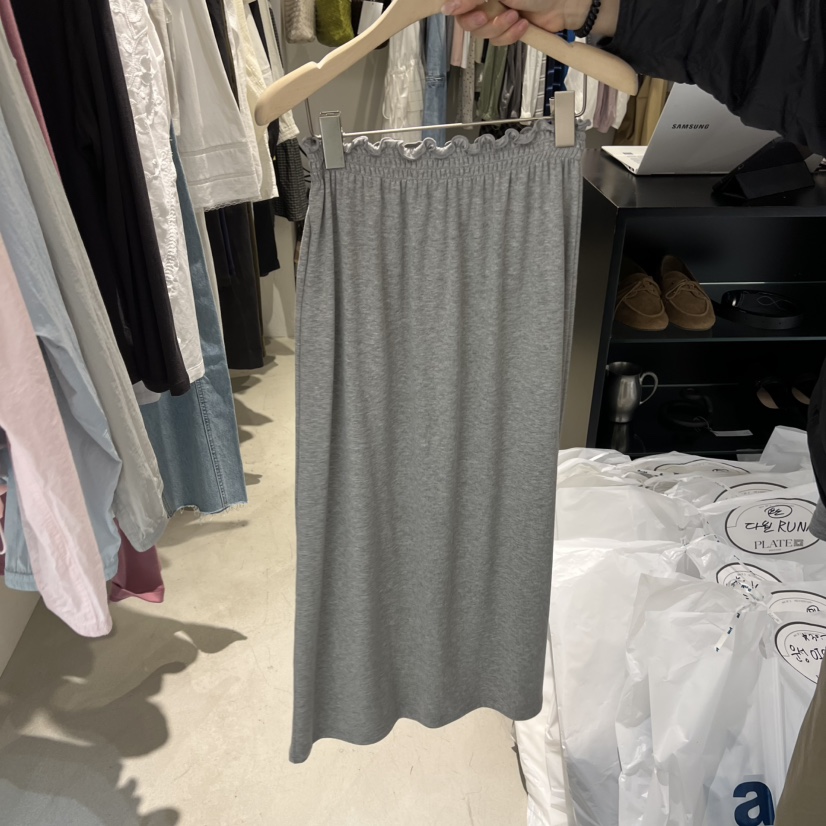 PLATE韓國直郵女士新款推薦熱賣26春夏職業休閑時尚人氣長裙PLATE長裙圖色3