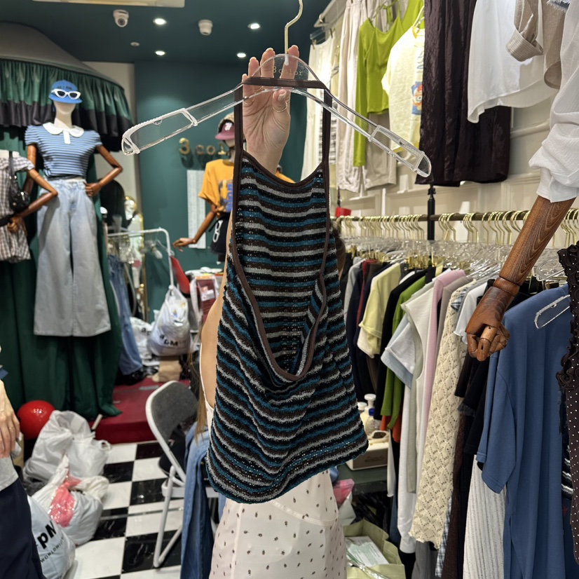 3COLOR韓國直郵實拍女士新品人氣吊帶背心Three color吊帶/背心