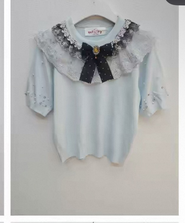 REDPIG韓國東大門直郵女士新品休閑26春夏職業推薦針織衫Red Pig針織衫圖色1