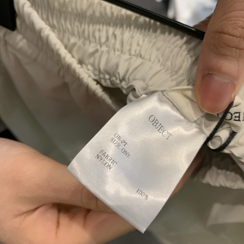 OBJECT韓國東大門直郵女士新品休閑職業時尚熱賣休閑褲尼龍OBJECT休閑褲