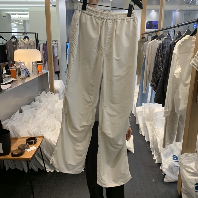 OBJECT韓國東大門直郵女士新品休閑職業時尚熱賣休閑褲尼龍OBJECT休閑褲圖色1