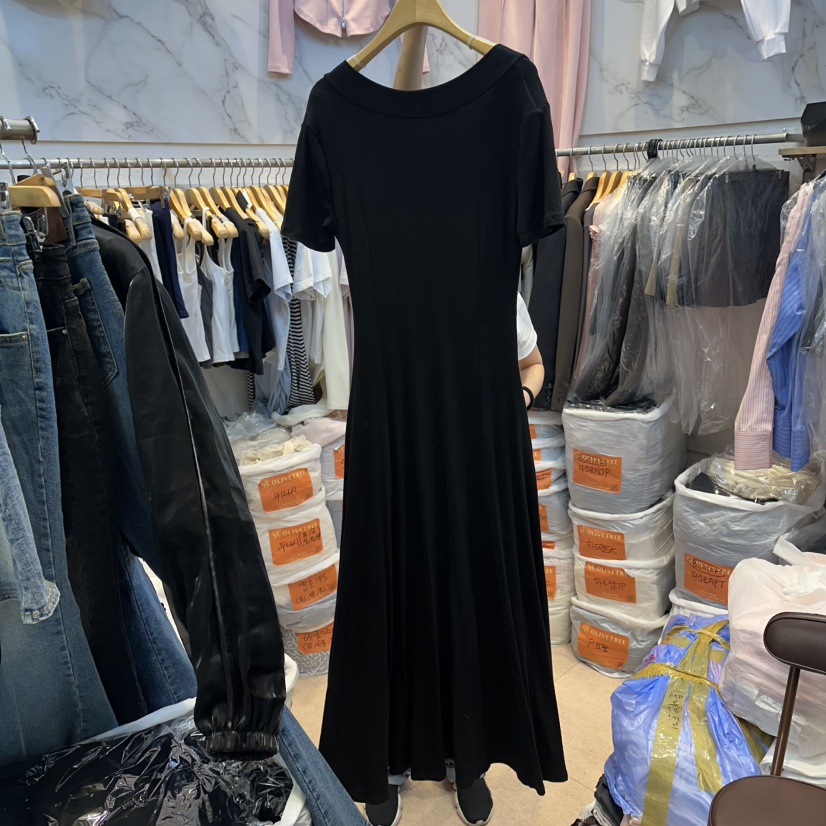 OLIVE TrEE韓國直郵女裝新品人氣職業休閑26春夏連衣裙V領OLIVE TrEE連衣裙