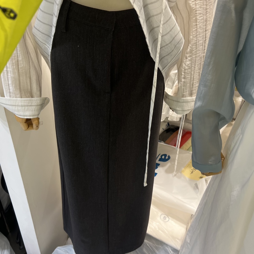 SENDTWO韓國直郵女士新品熱賣休閑時尚職業26春夏推薦長裙SENDTWO長裙圖色2