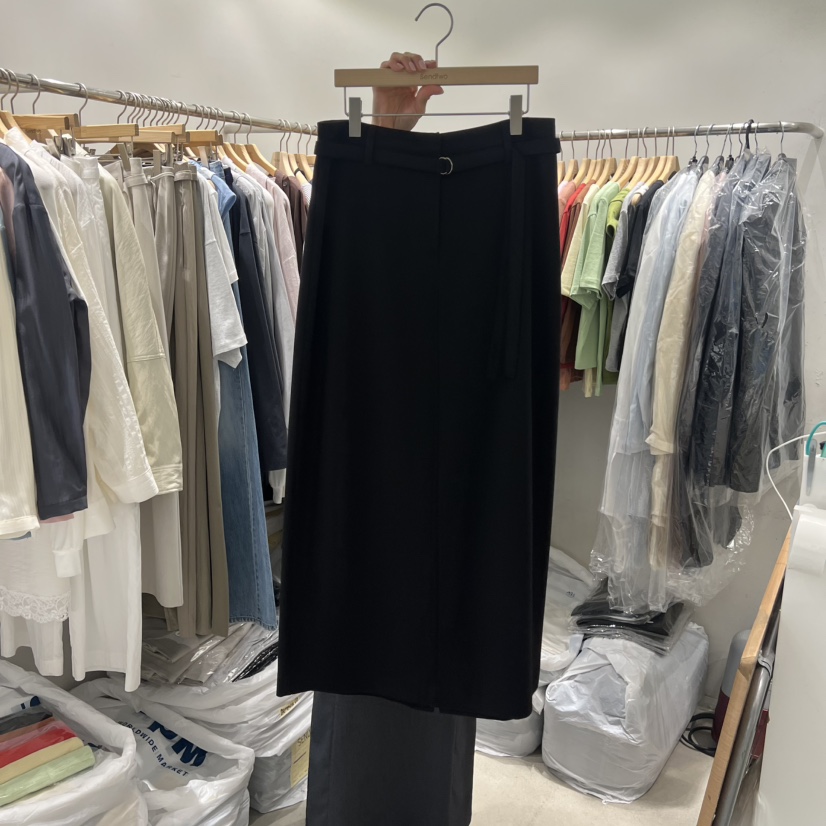 SENDTWO韓國直郵女士新品熱賣休閑時尚職業26春夏推薦長裙SENDTWO長裙圖色3