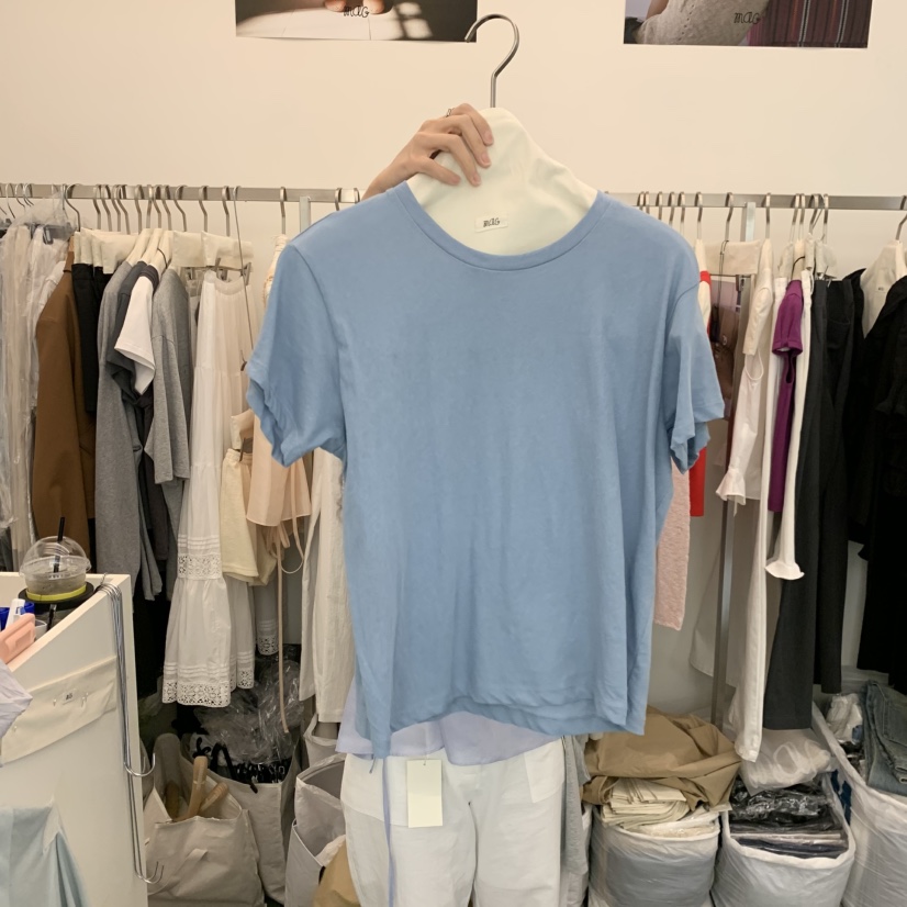 MAG韓國東大門代購女裝新品人氣休閑熱賣推薦時尚26春夏T恤MAGT恤圖色1