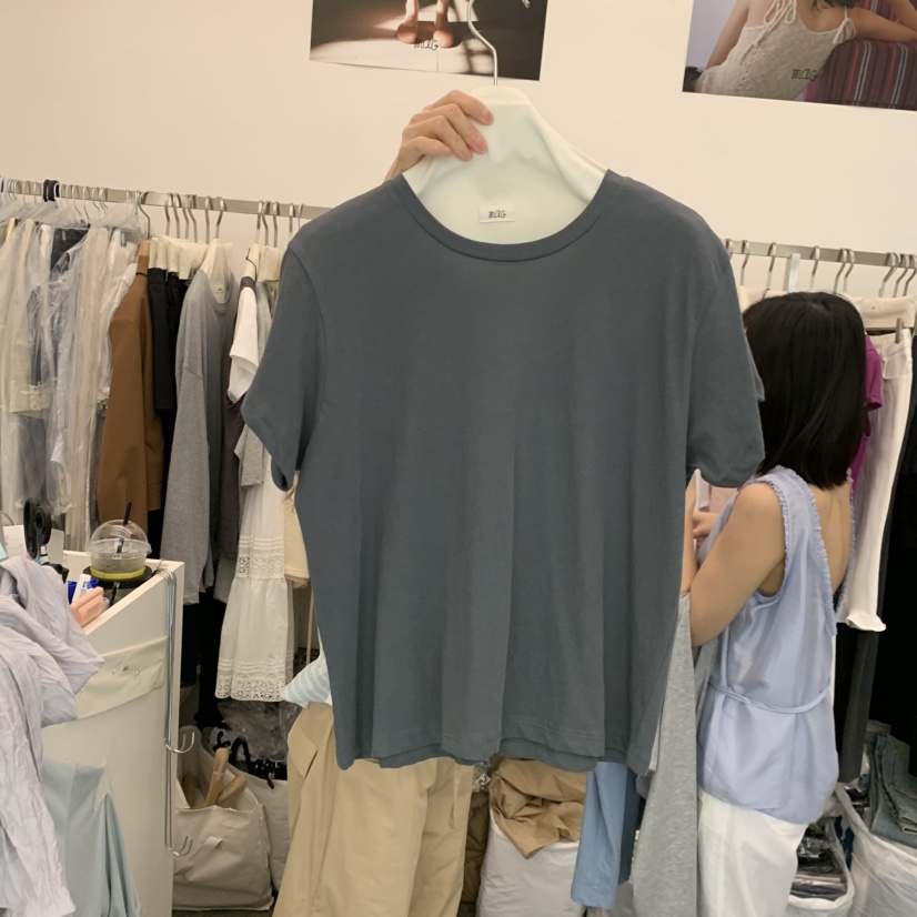 MAG韓國東大門代購女裝新品人氣休閑熱賣推薦時尚26春夏T恤MAGT恤圖色3