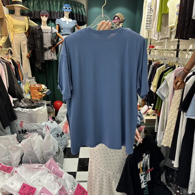 3COLOR韓國直郵實拍女裝新品時尚T恤Three colorT恤