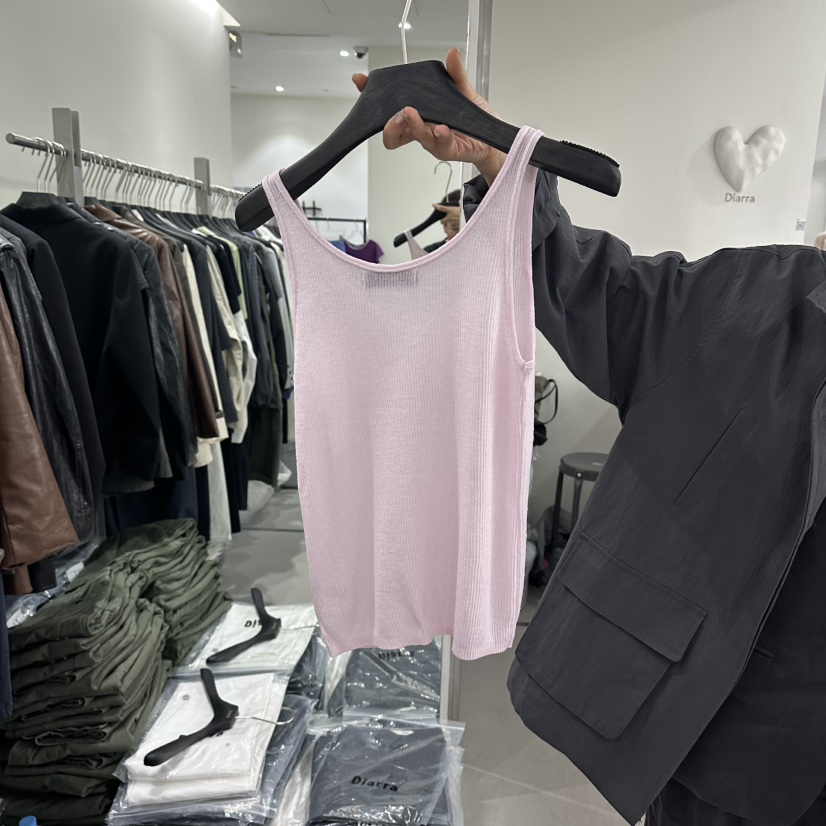 DIARRA韓國直郵實拍女裝新款人氣26春夏時尚休閑吊帶背心DIARRA吊帶/背心