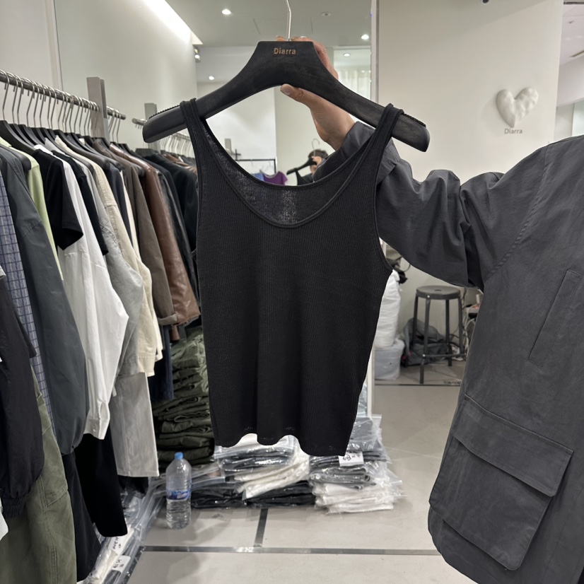 DIARRA韓國直郵實拍女裝新款人氣26春夏時尚休閑吊帶背心DIARRA吊帶/背心圖色3