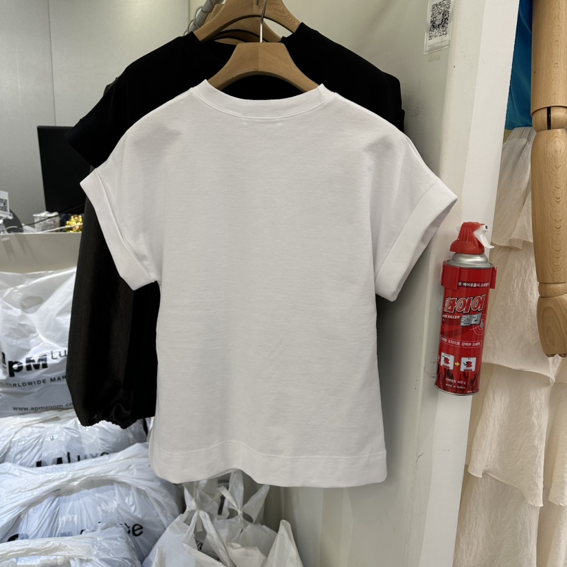 AMON韓國直郵女士新款時尚休閑熱賣人氣職業推薦26春夏T恤AMONT恤