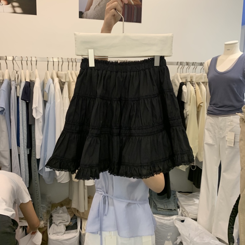 MAG韓國直郵女裝新品人氣職業休閑熱賣時尚26春夏短裙多層MAG短裙