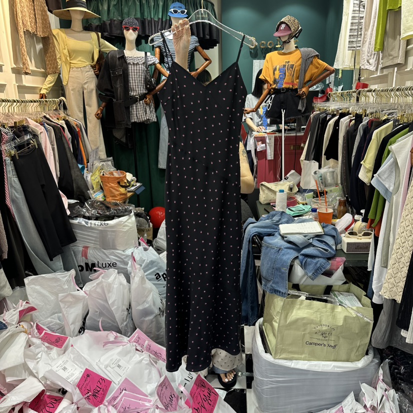 3COLOR韓國代購女士新品時尚連衣裙Three color連衣裙圖色2