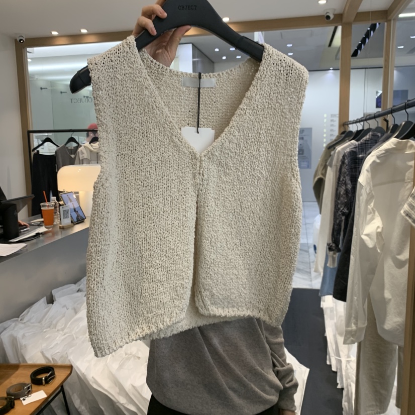 OBJECT韓國直郵女士新品26春夏推薦職業人氣時尚熱賣馬甲OBJECT馬甲圖色1