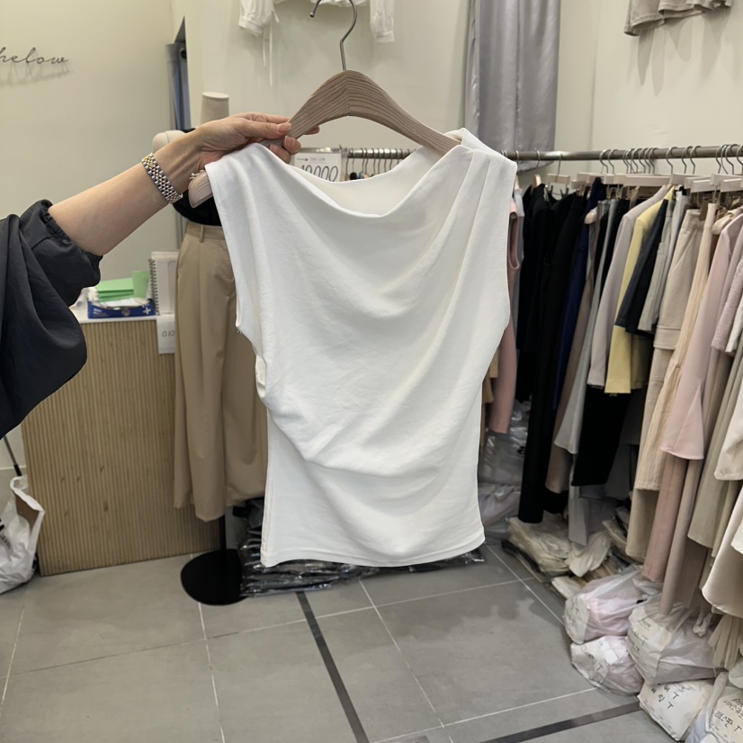 THE LOW韓國代購女士新品熱賣人氣26春夏時尚職業吊帶背心THE LOW吊帶/背心圖色2