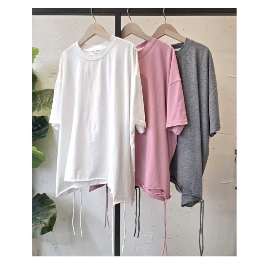 HOT PLACE/DREAM GIRIS/HOT ISSUE韓國直郵實拍女士新款推薦T恤HOT PLACE/DREAM GIRIS/HOT ISSUET恤圖色3左三色