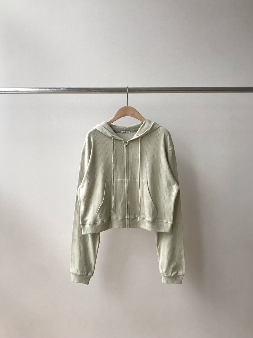 TAFFETA/MURET韓國直郵實拍女裝新款職業人氣時尚衛衣拉鏈TAFFETA/MURET衛衣圖色3