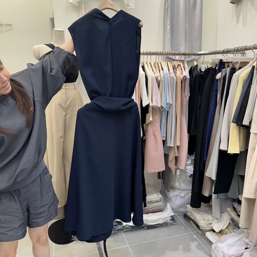 THE LOW韓國東大門直郵女士新品職業推薦人氣26春夏連衣裙THE LOW連衣裙