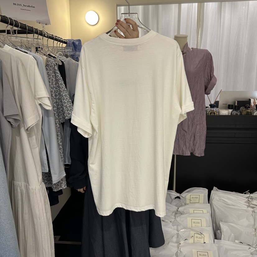BLISS韓國代購女裝新品職業推薦熱賣時尚26春夏人氣休閑T恤BLISST恤