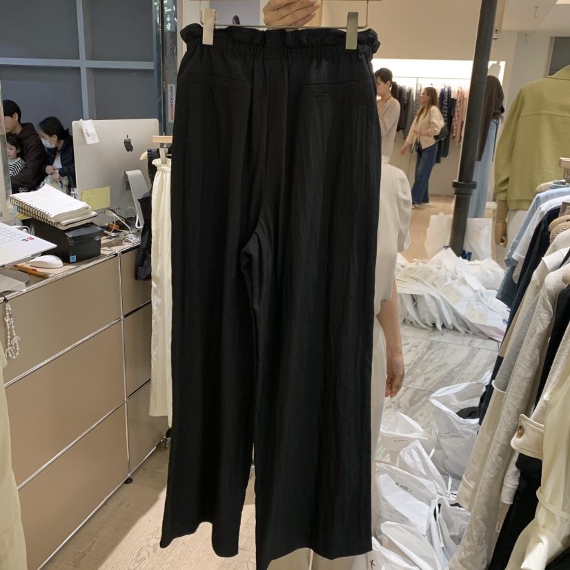 W AND J韓國代購女士新品熱賣推薦人氣時尚職業26春夏休閑褲W AND J休閑褲