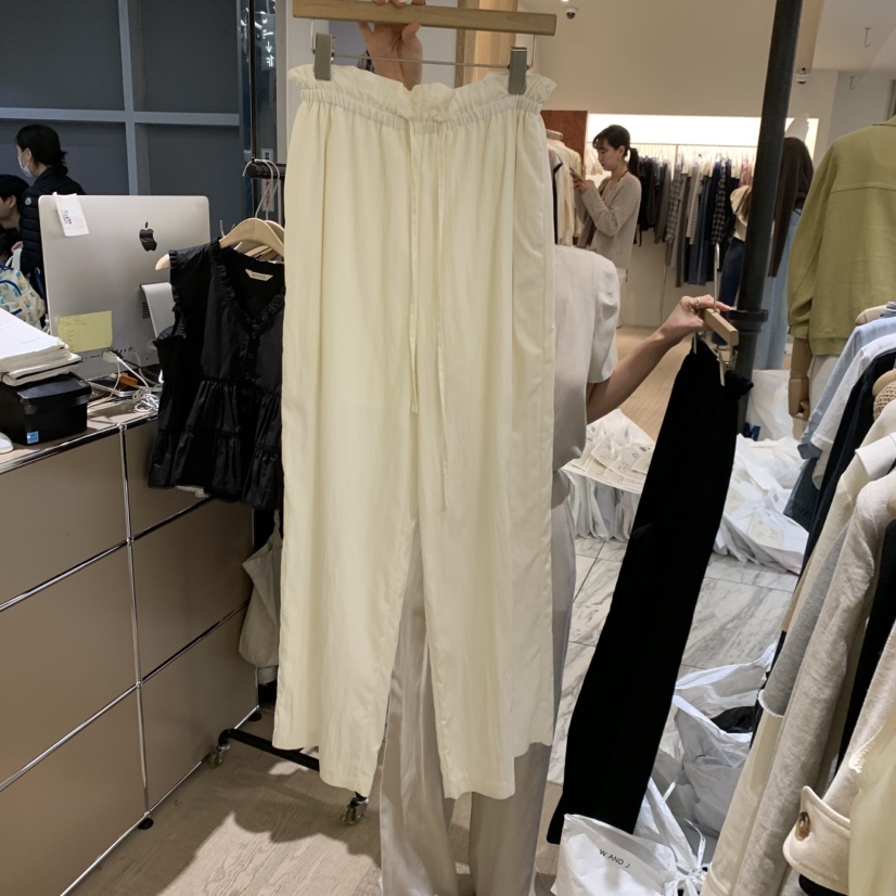 W AND J韓國代購女士新品熱賣推薦人氣時尚職業26春夏休閑褲W AND J休閑褲圖色2