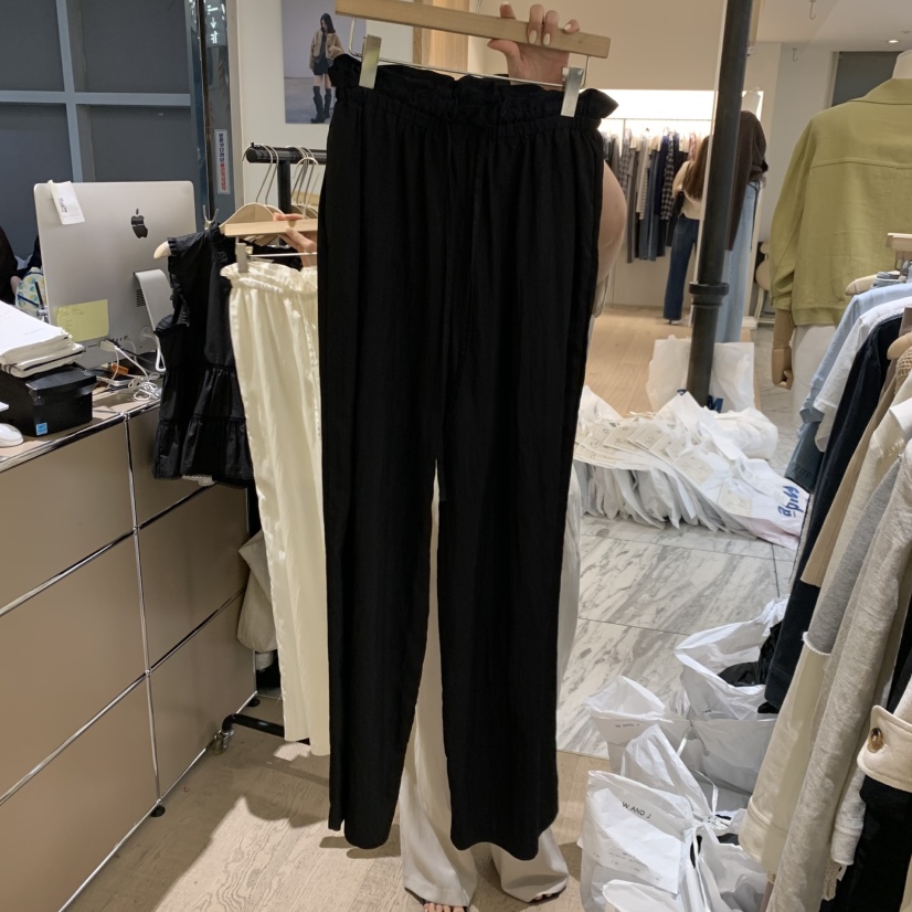 W AND J韓國代購女士新品熱賣推薦人氣時尚職業26春夏休閑褲W AND J休閑褲圖色3