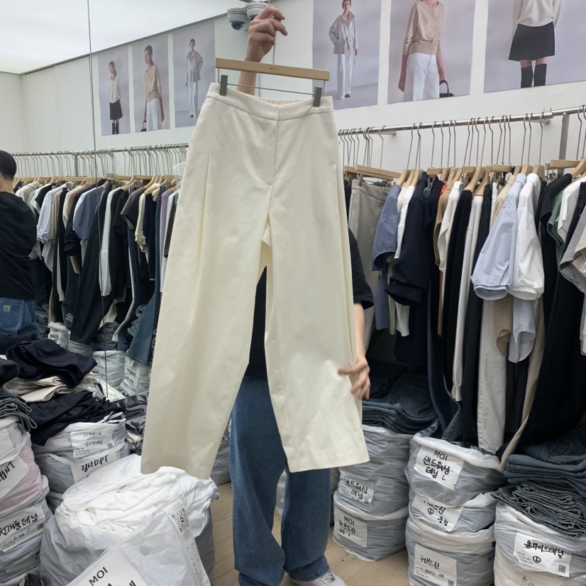 MOI-A韓國東大門代購女士新品職業時尚26春夏人氣休閑褲MOI-A休閑褲圖色1