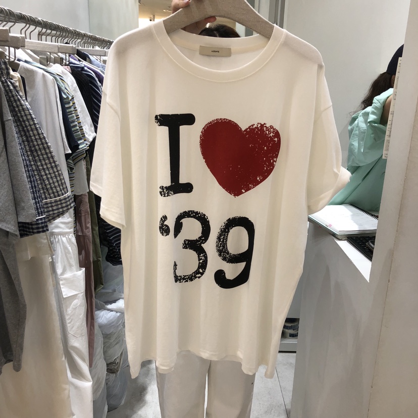 ASOME韓國東大門代購女裝新款休閑推薦時尚職業人氣26春夏T恤A.SOMET恤圖色1