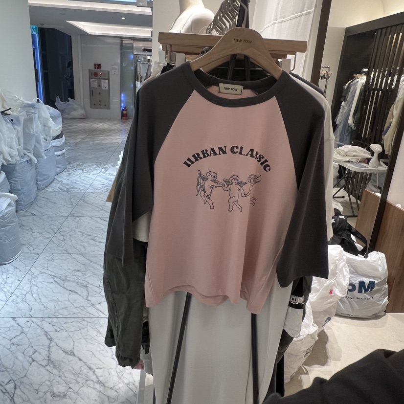 RAWROW韓國東大門直郵女士新款休閑時尚熱賣26春夏推薦T恤RAWROWT恤圖色3